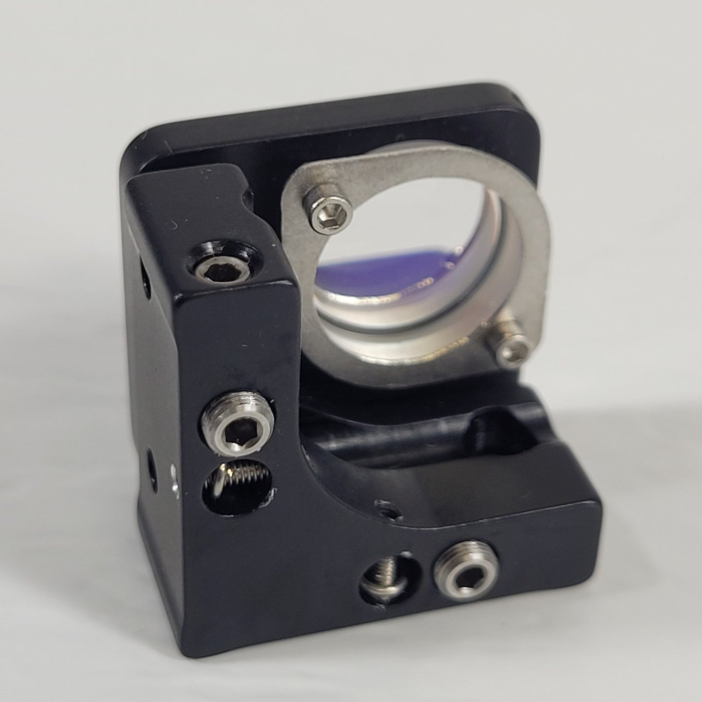 New Focus 9762 Kinetic 1/2" Mirror Mount w/ Dichroic Blue Filter Optical