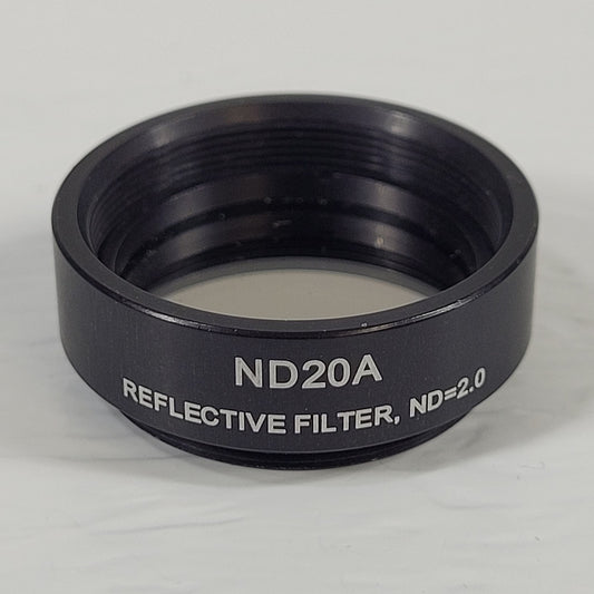Thorlabs ND20A Reflective 1" Filter Threaded Mount Optical Density 2.0