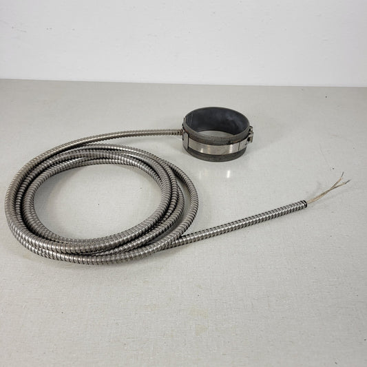 Vacuum Chamber Bakeout Heater Coil 4.5" ID 5-Meter 92-Ohm Insulated EMT Cable