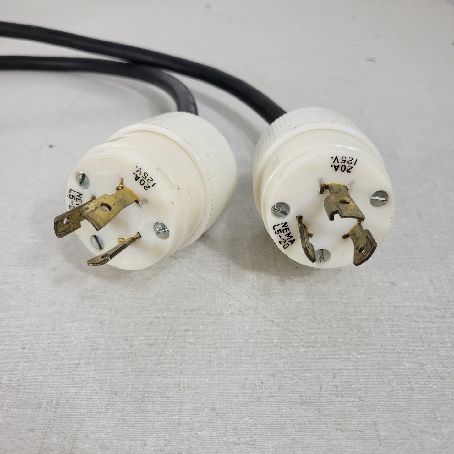 Contactor Relay Box for Two Varian Type 0184 Diffusion Pumps NEMA L5-20 Plugs