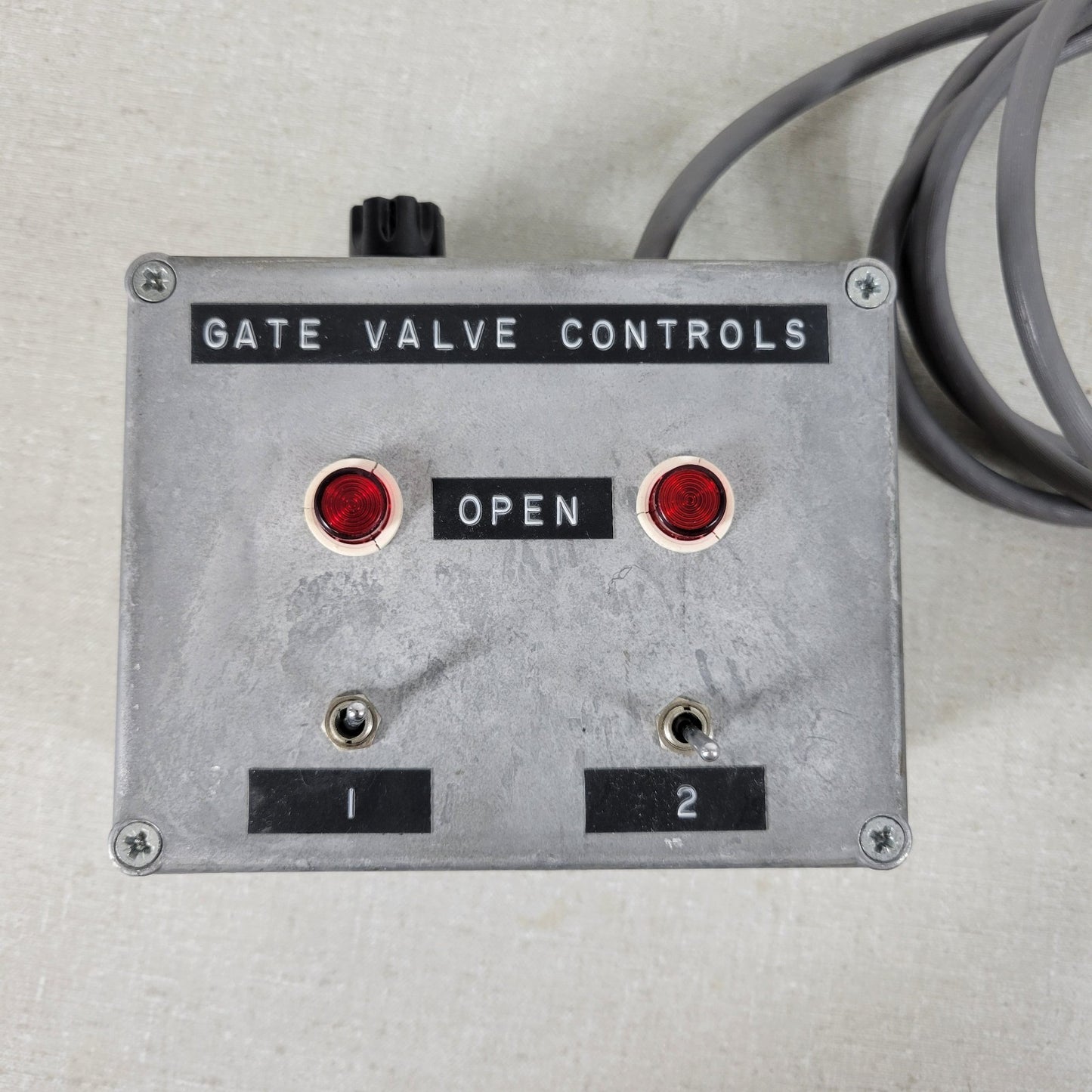 Vacuum Gate Valve Control Box Two-Circuit Indicator Fuse Protected US 120V Plug