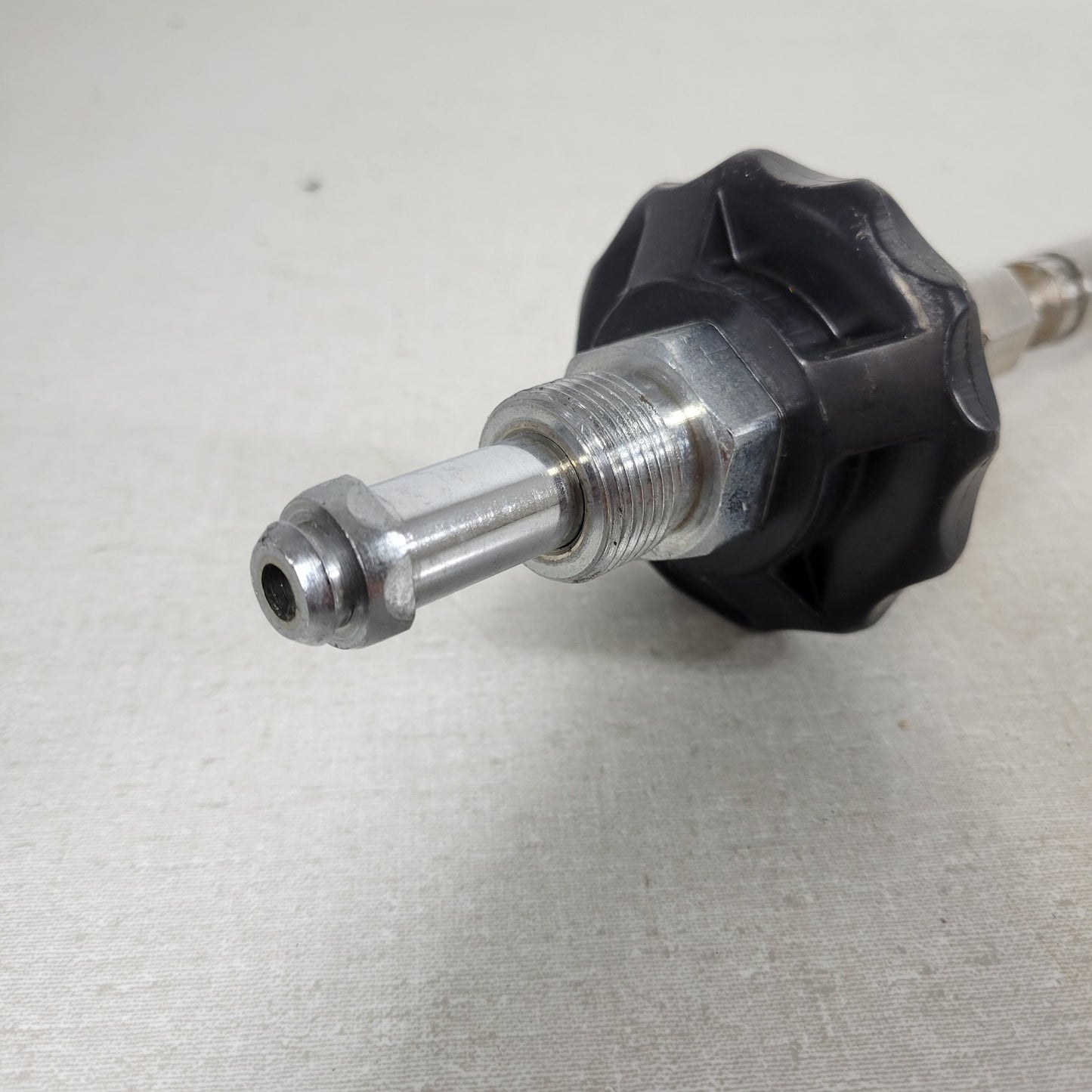 Metal Braided High Pressure Hose 30 Inch 1/2" NPT CGA580 Male Threaded Connector