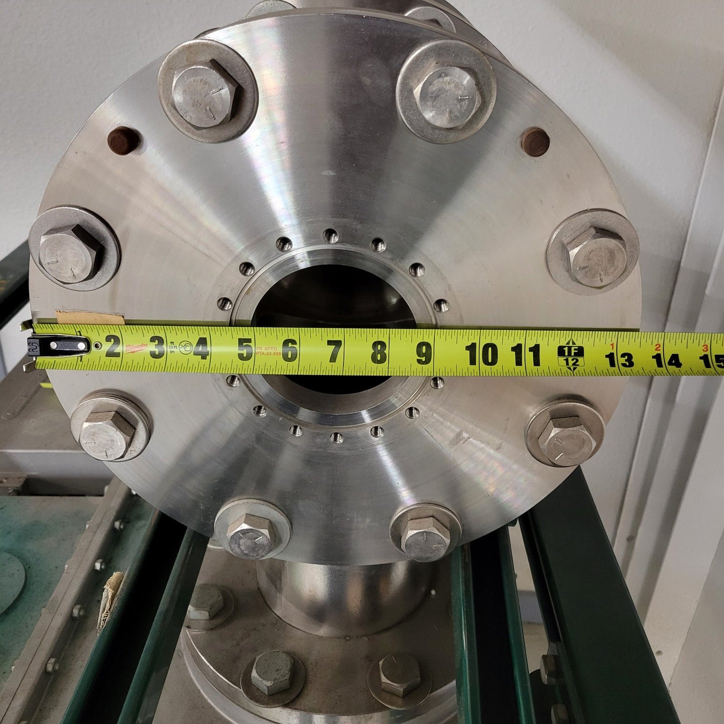 8" Vacuum Chamber Conflat DN100CF KF25 w/ Frame Cart Ultra High Diffusion Pumps