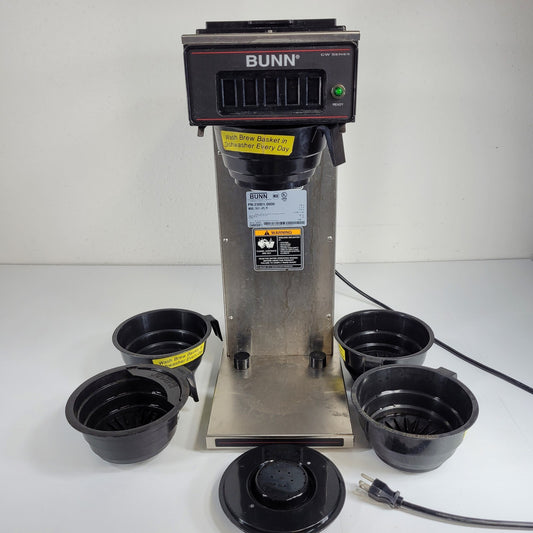 BUNN CW15-APS PF CW Series Coffee Machine With 5 Splashgard Funnels