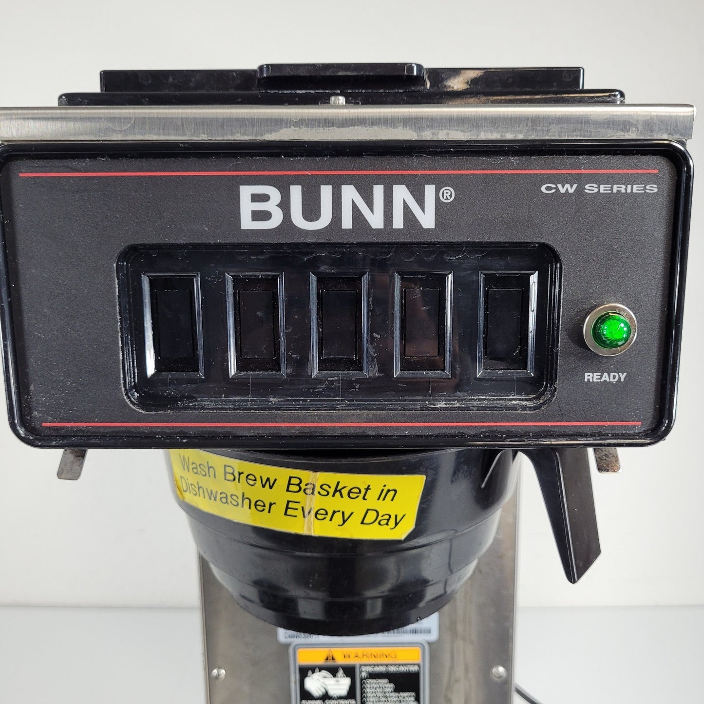BUNN CW15-APS PF CW Series Coffee Machine With 5 Splashgard Funnels