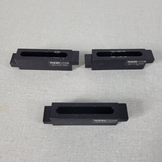 *Lot Of 3* Thorlabs CL1 General Purpose Table Clamp 3"x 0.75"x5/8" 1/4" Slot
