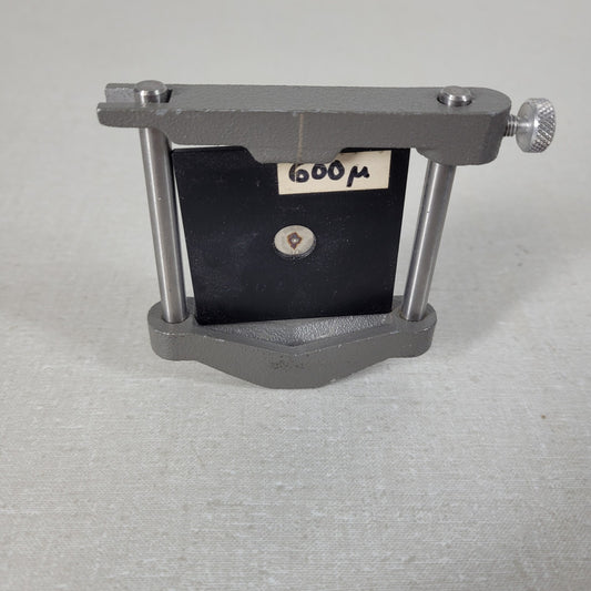 Unbranded Optical Element Holder w/ 600 micrometer Foil Aperture