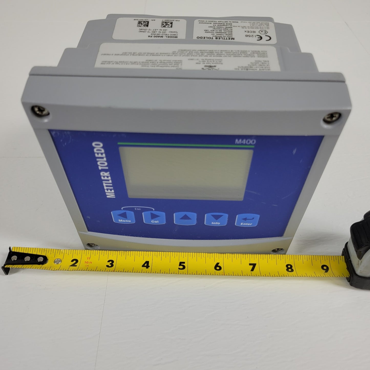 Mettler Toledo M400 PA 2-Wire Process Gas Transmitter For Industrial 30026617