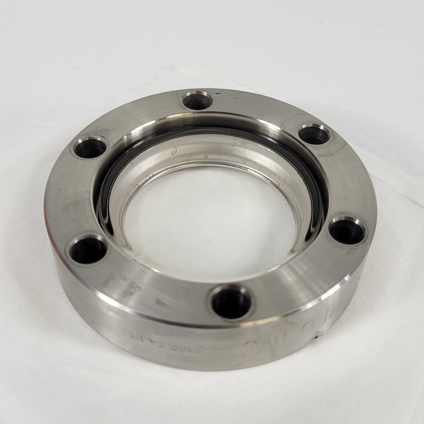 MDC MFG 2.75" CF Conflat DN35CF Viewport w/ 1.5" Quartz UV Iotucak Window