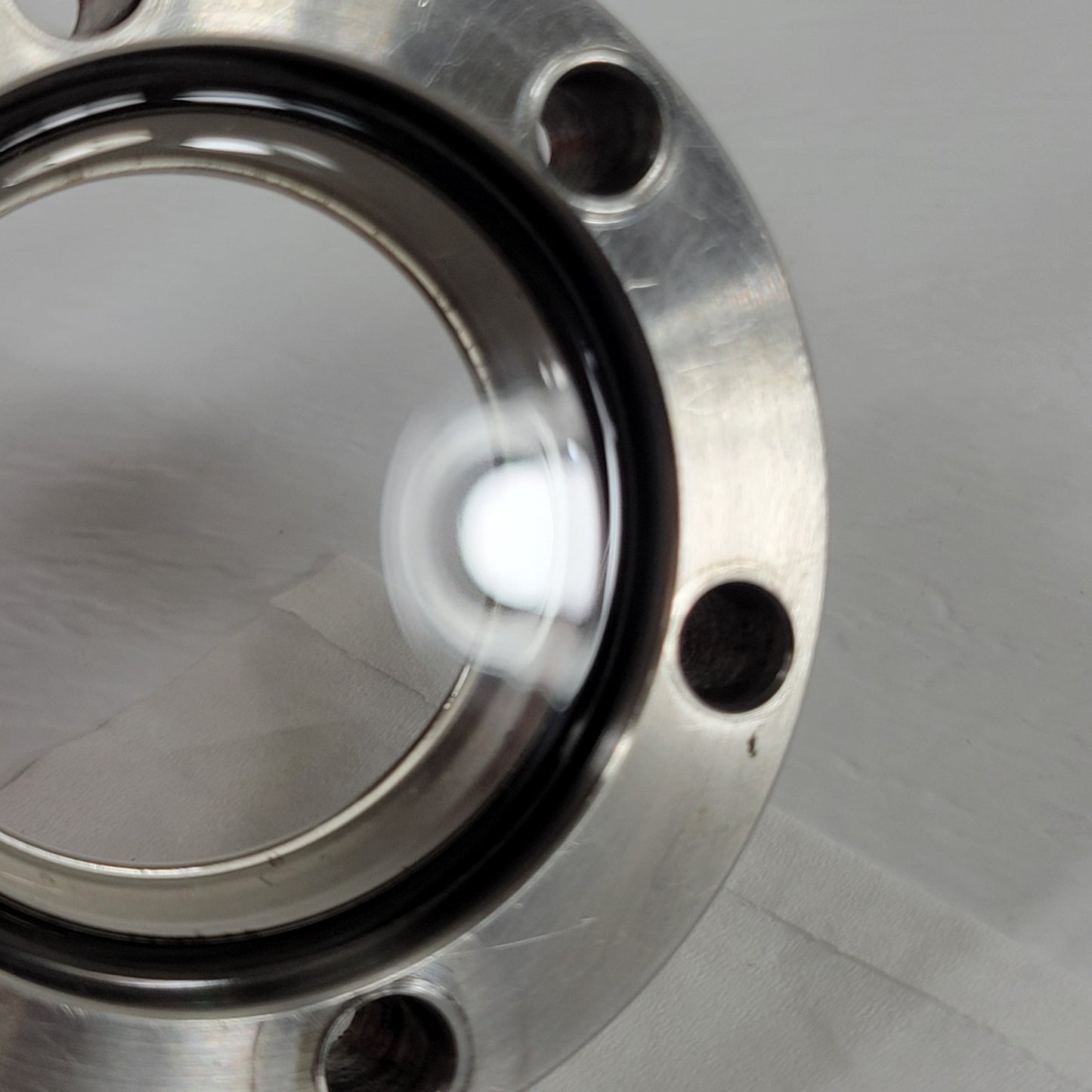 MDC MFG 2.75" CF Conflat DN35CF Viewport w/ 1.5" Quartz UV Iotucak Window