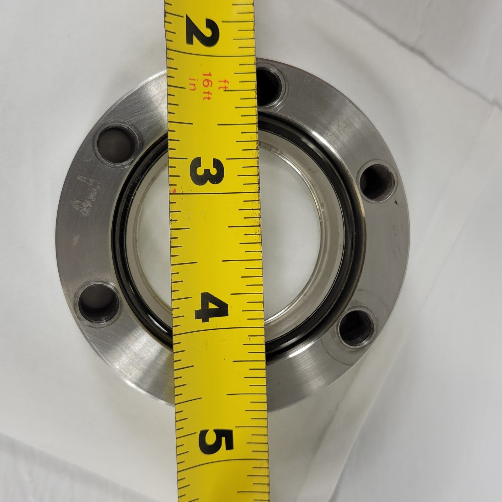 MDC MFG 2.75" CF Conflat DN35CF Viewport w/ 1.5" Quartz UV Iotucak Win ...