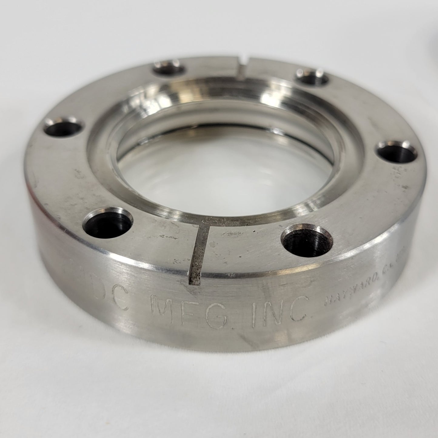 MDC MFG 2.75" CF Conflat DN35CF Viewport w/ 1.5" Quartz UV Iotucak Window