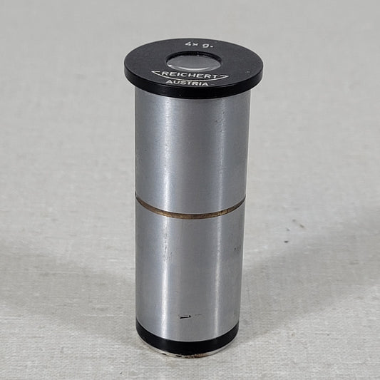 Reichert 4x g Microscope Eyepiece 2.5" Long 0.916 Outer Diameter 4xg