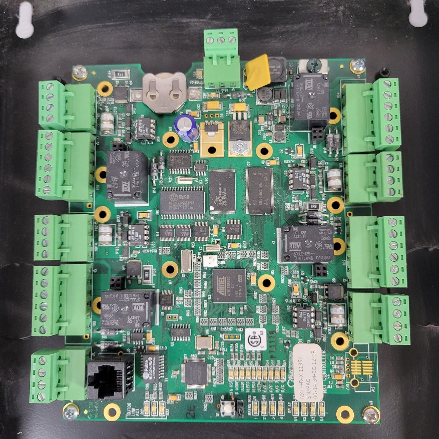Keri NXT-4D-X 11351 Door Access Control Board with Enclosure No Lock On Box