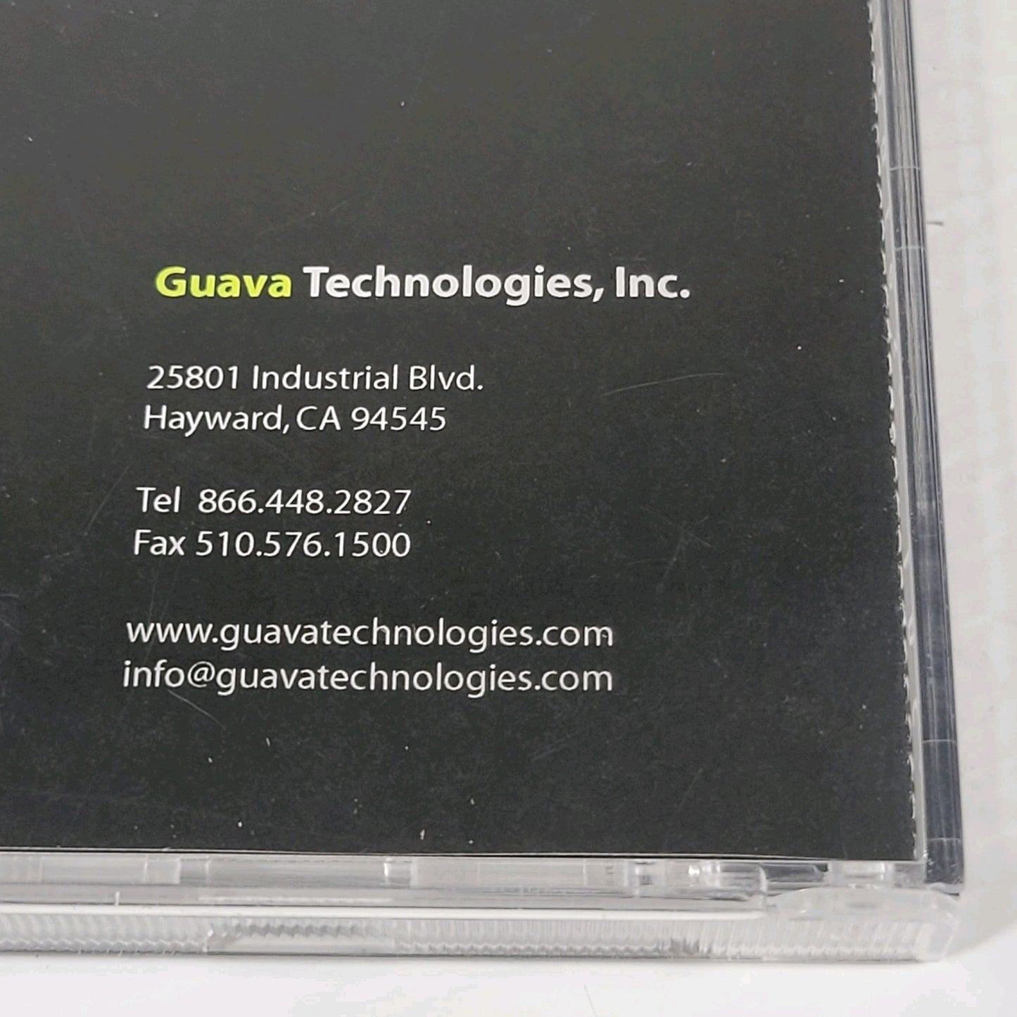 Guava Technologies 0100-1630 Rev. C PCA System Training Program CD