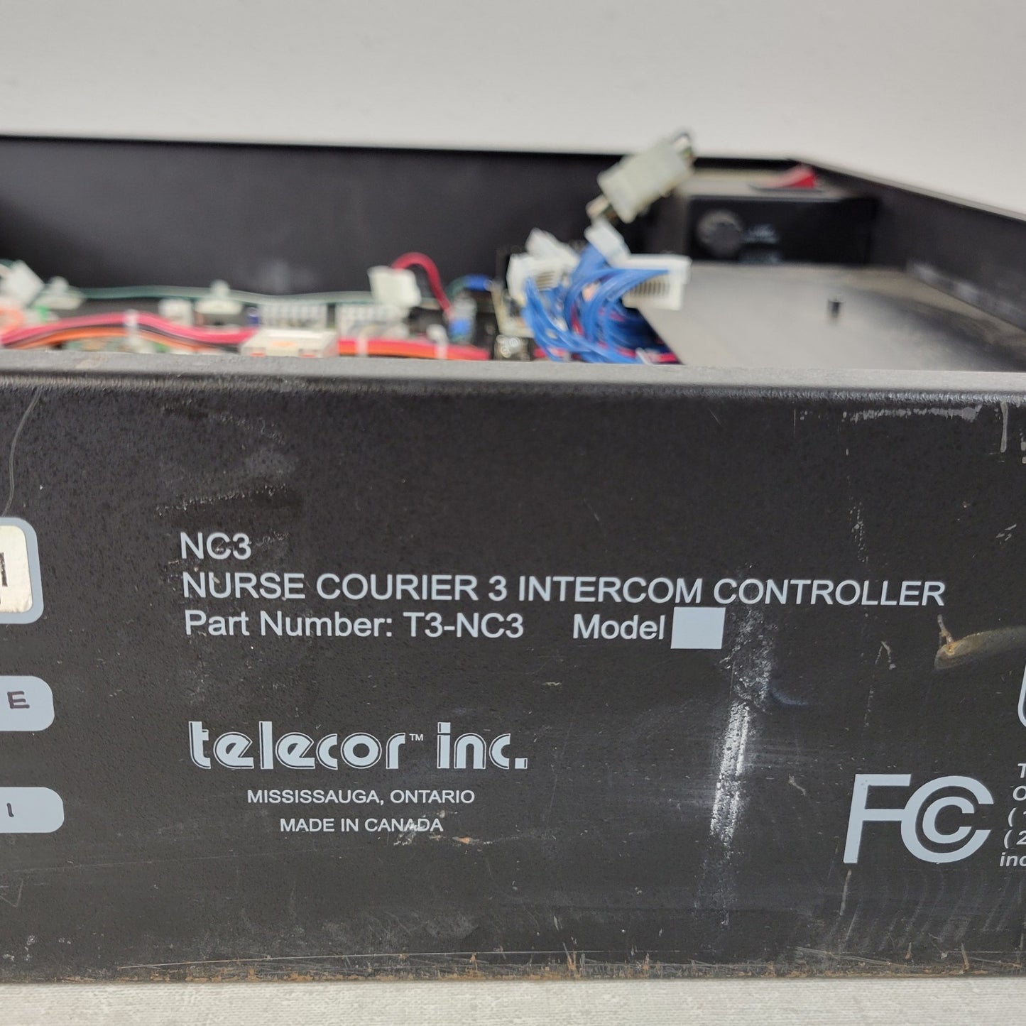 Telecor T3-NC3 Nurse Courier Intercom Controller Panel Box with Power Supply