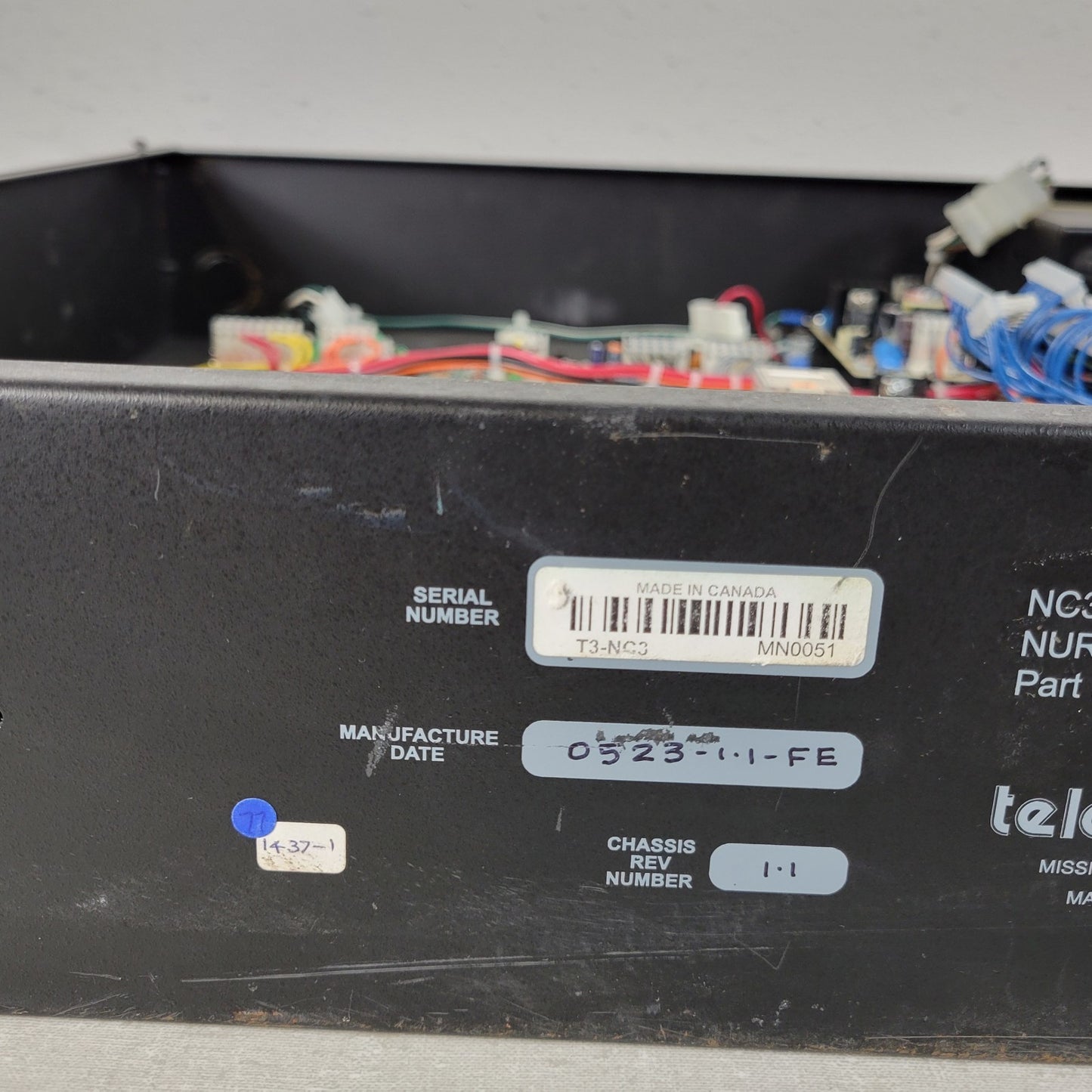 Telecor T3-NC3 Nurse Courier Intercom Controller Panel Box with Power Supply