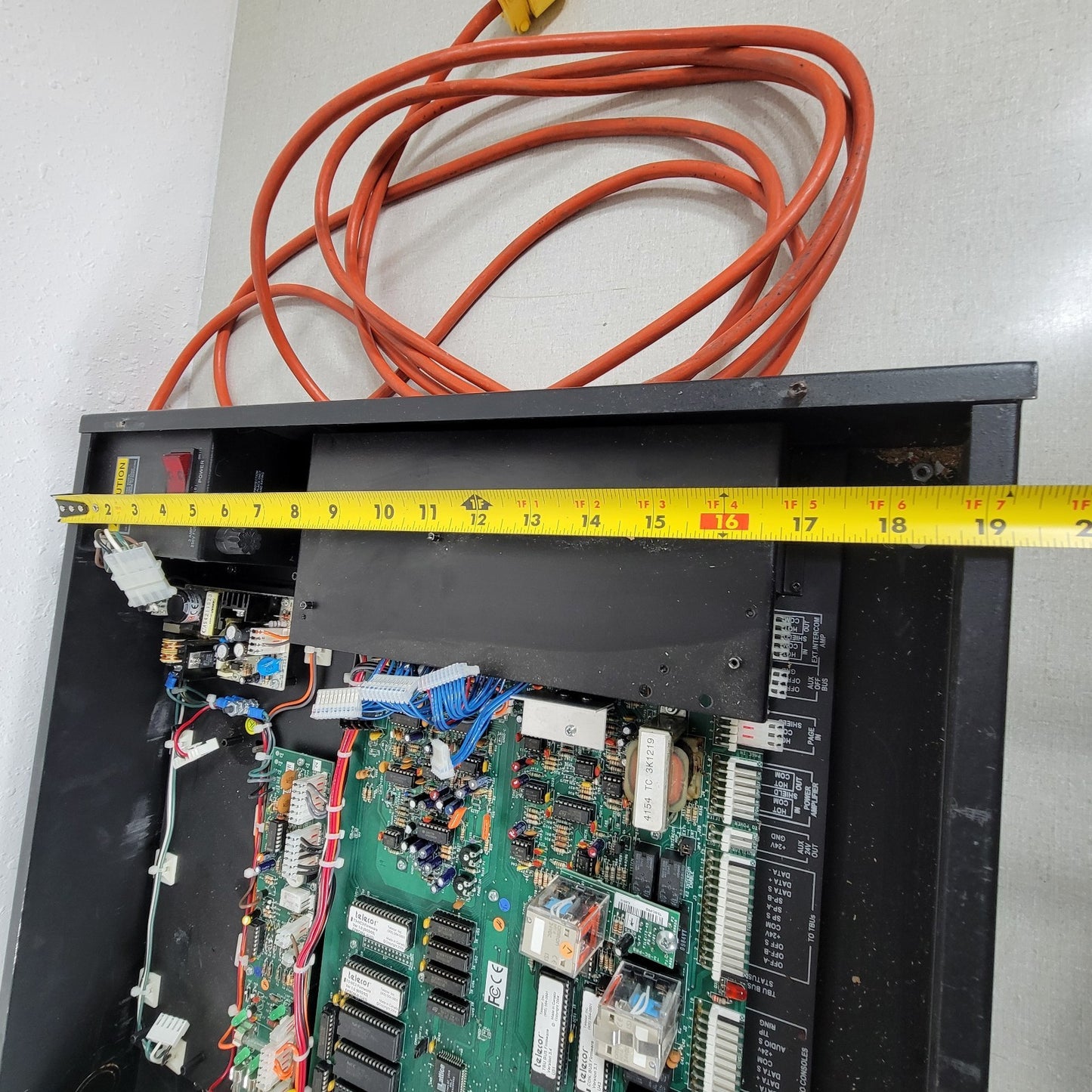 Telecor T3-NC3 Nurse Courier Intercom Controller Panel Box with Power Supply