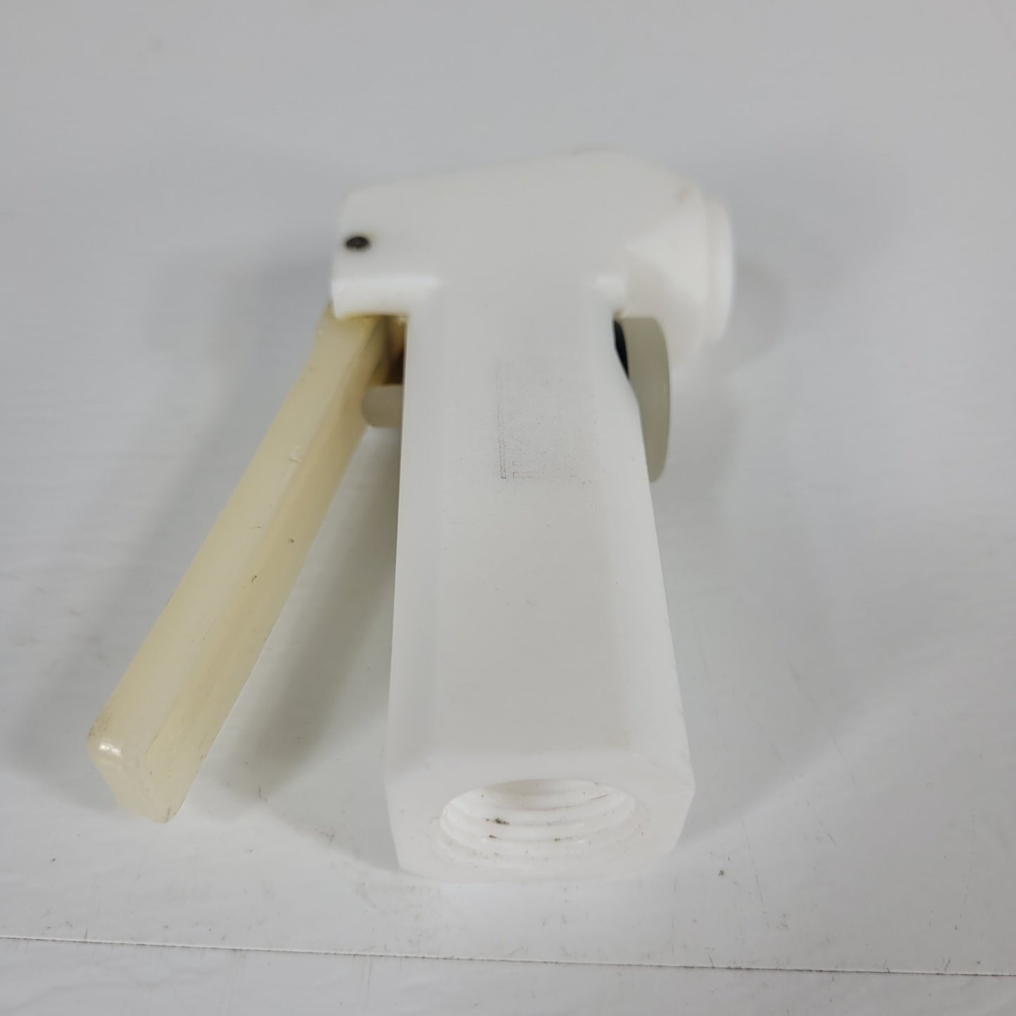 TEQCOM PTFE White Manual Power Spray Blow Gun Chemical Resistant ISO 9001