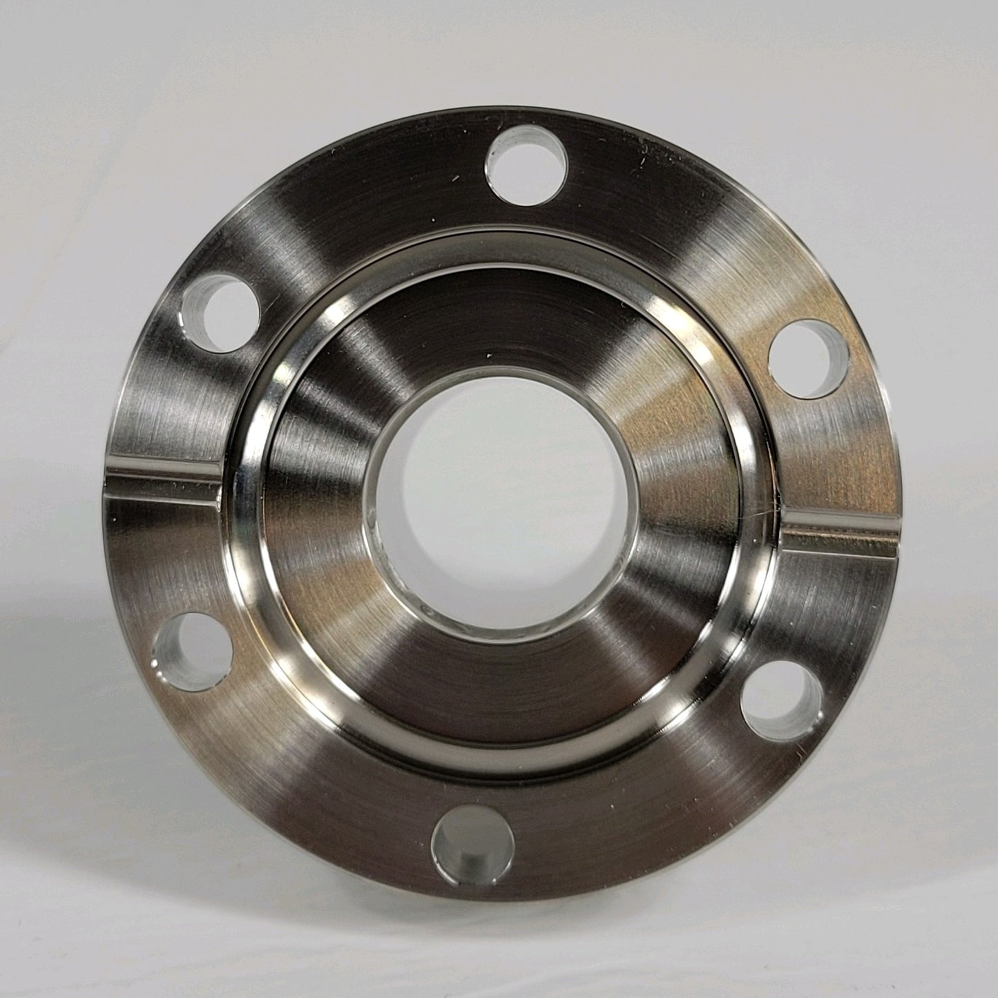 Conflat 2.75" CF DN35CF To KF25 NW25 High Vacuum Adapter Thru Holes SS UHV CF35