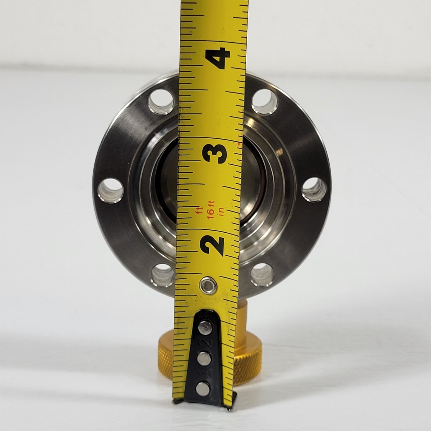 Huntington BF-150 Butterfly Valve DN35CF 2.75" Conflat CF High Vacuum Regulator