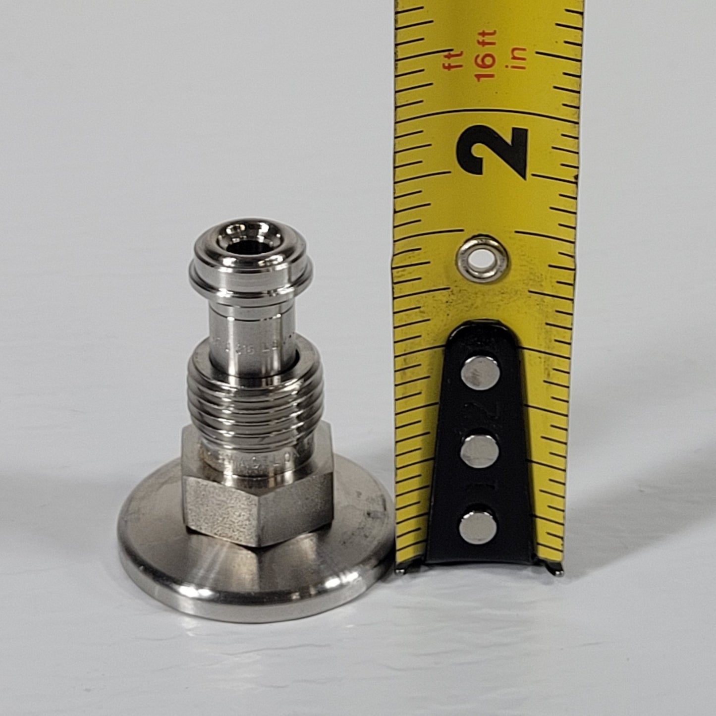 Swagelok 316 LBV High Vacuum Adapter 1/4" VCR Face Seal to ISO KF16 NW16 Flange