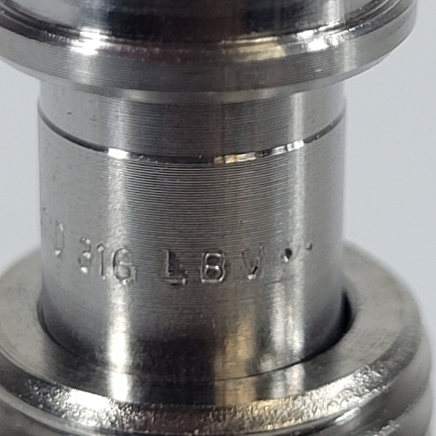 Swagelok 316 LBV High Vacuum Adapter 1/4" VCR Face Seal to ISO KF16 NW16 Flange