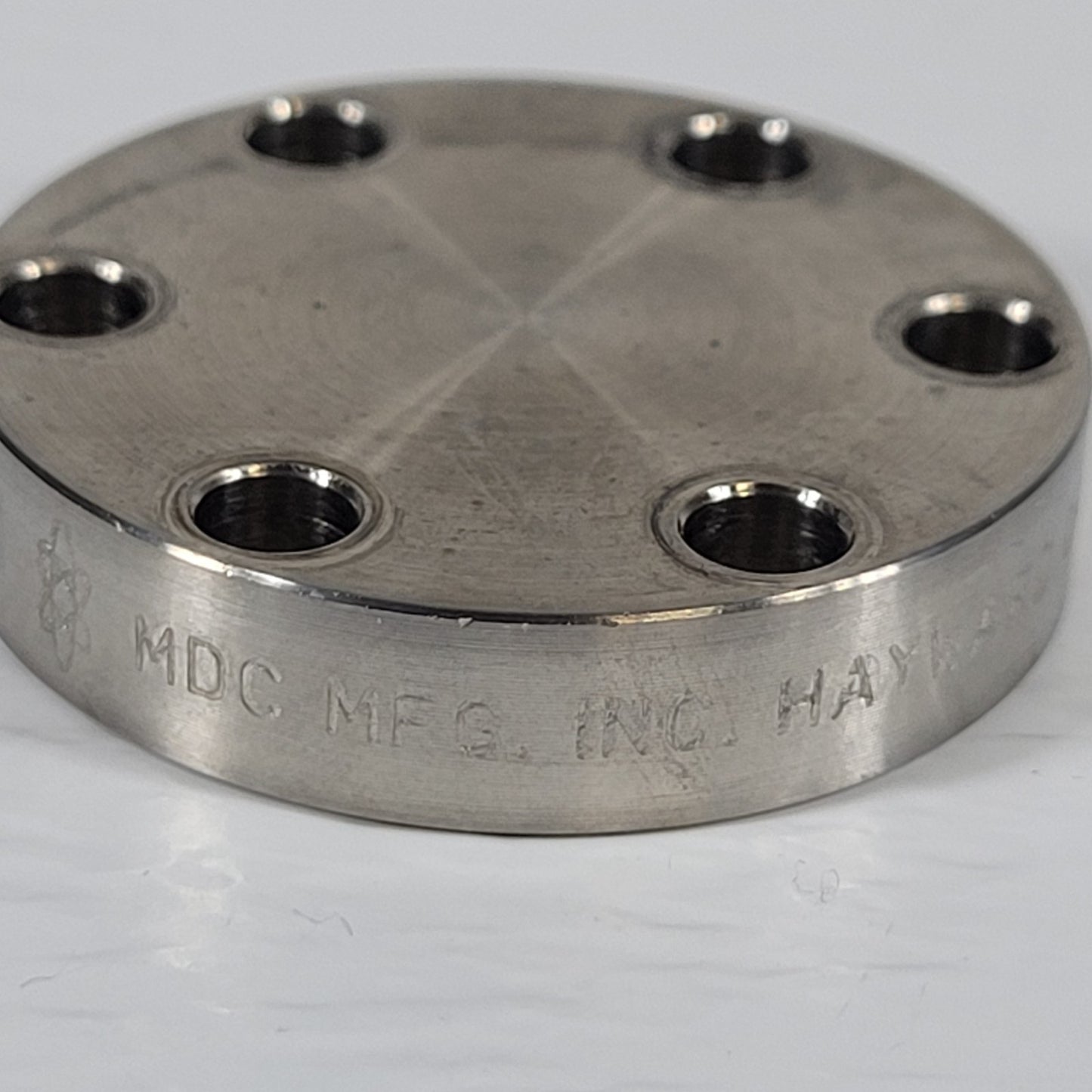 MCD MFG 1.33" Conflat Blank CF DN16CF Stainless Steel High Vacuum