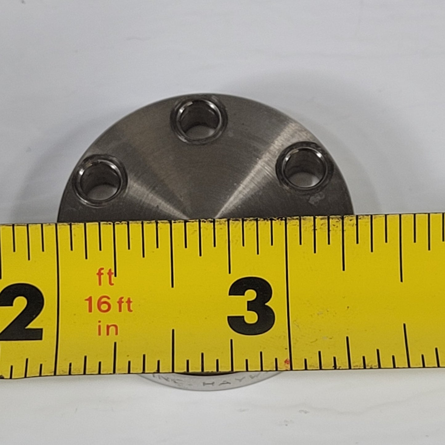 MCD MFG 1.33" Conflat Blank CF DN16CF Stainless Steel High Vacuum