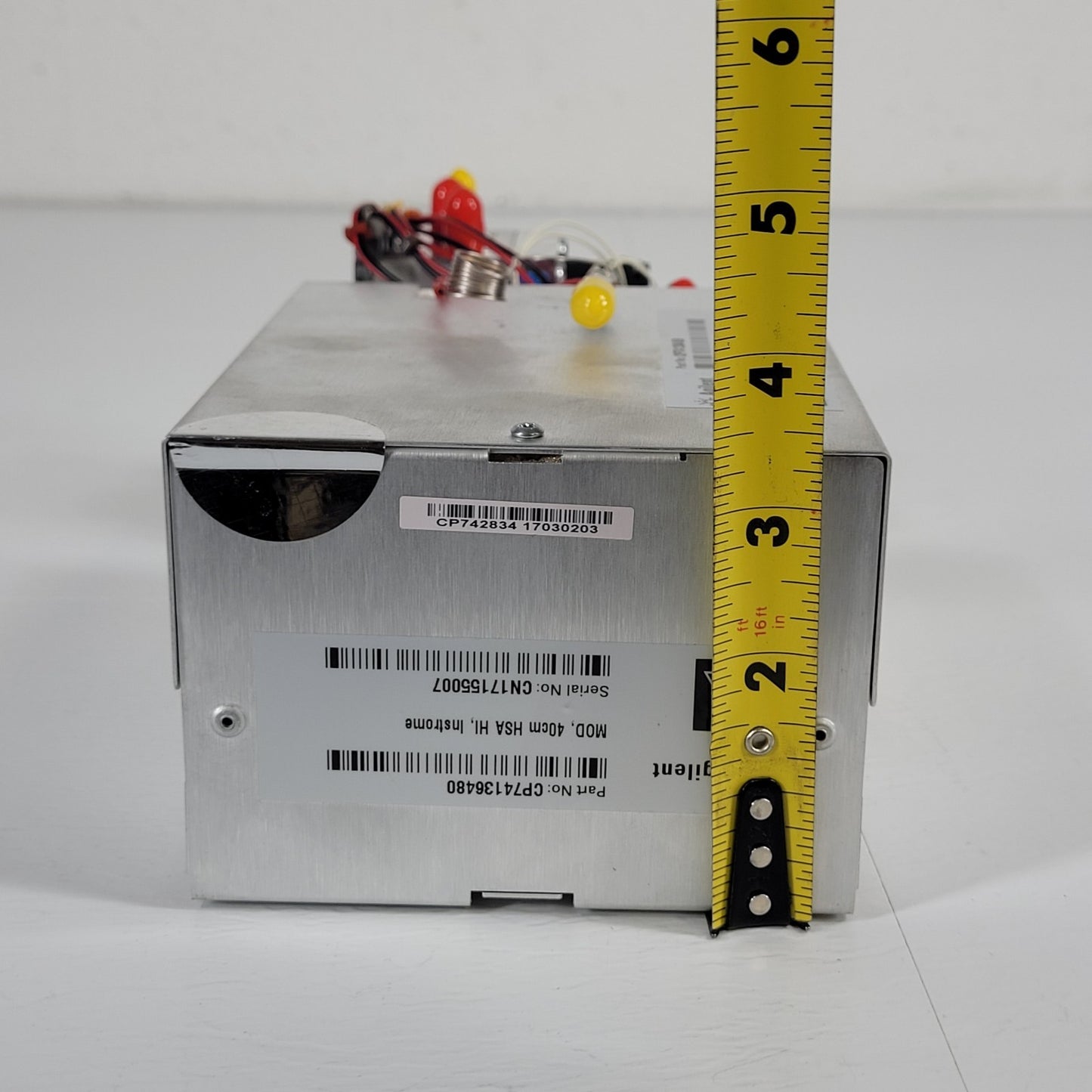 Agilent CP74136450 490 Micro GC Channel Straight Heated Injector Haysep A 40cm