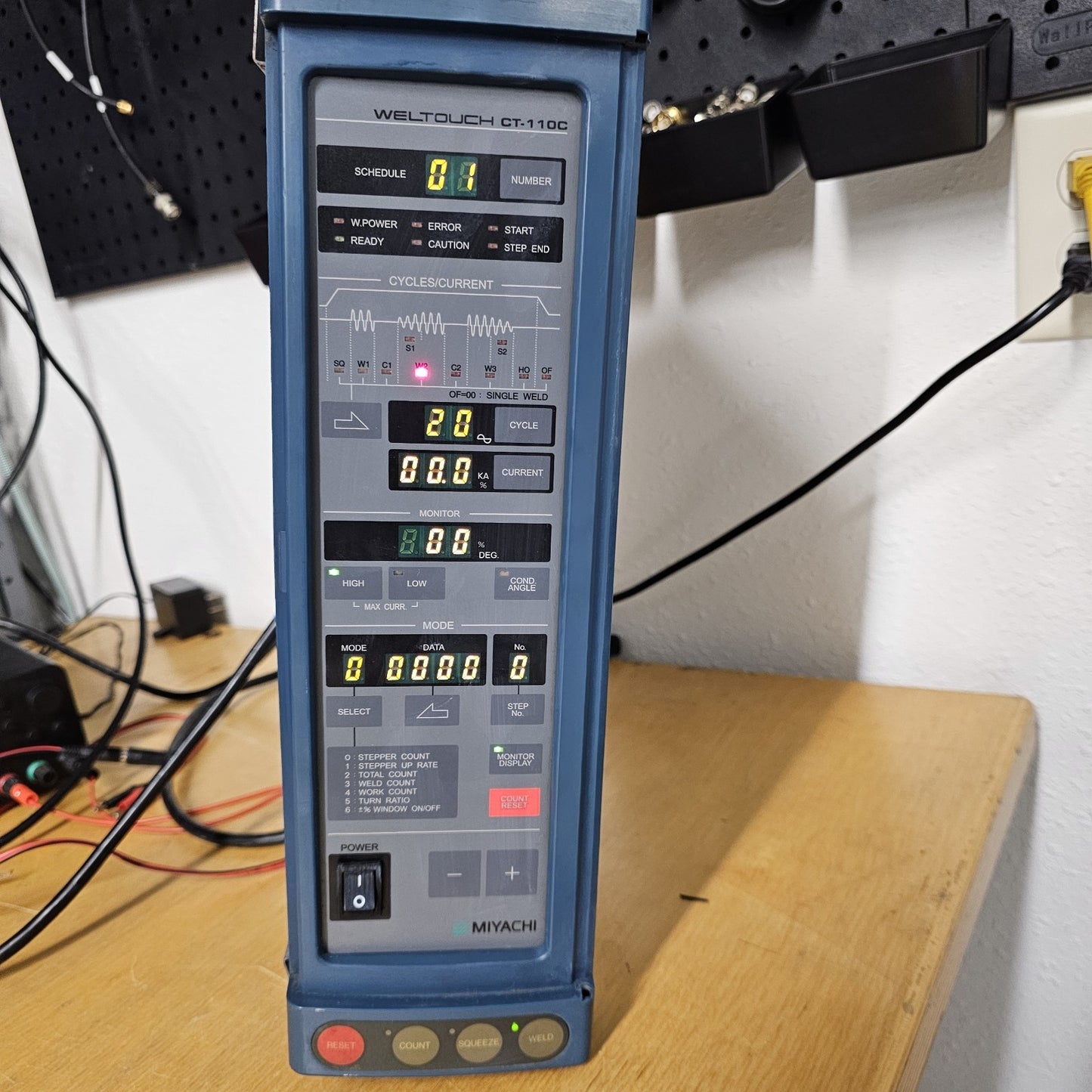 TESTED Miyachi Weltouch CT-110C AC Resistance Welding Controller AC Timer