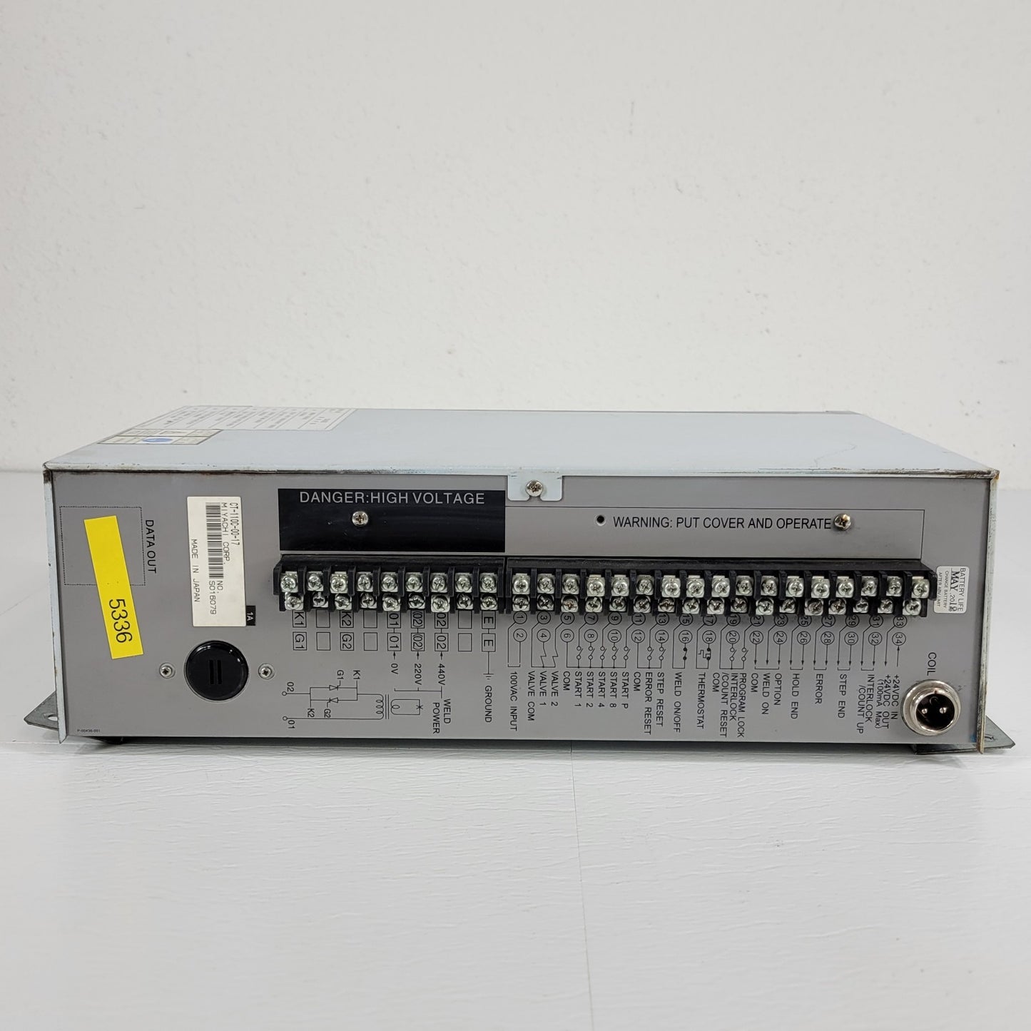 TESTED Miyachi Weltouch CT-110C AC Resistance Welding Controller AC Timer