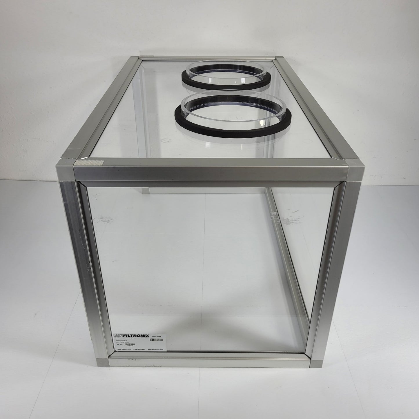 AirFiltronix Air Filter Cabinet HEPA Glas-Col Fan 30" Hood 200A HS30003