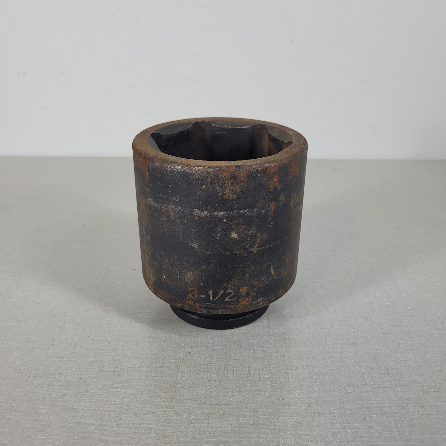 3-1/2" Impact Rated Socket 1" Square Driver Steel 6-Point
