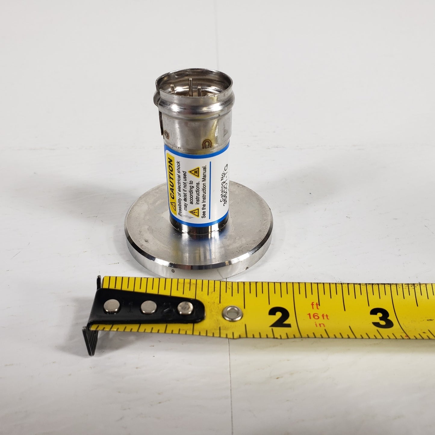 LEFT FILAMENT BAD Granville-Phillips MKS 355001-TG Micro-Ion High Vacuum Gauge