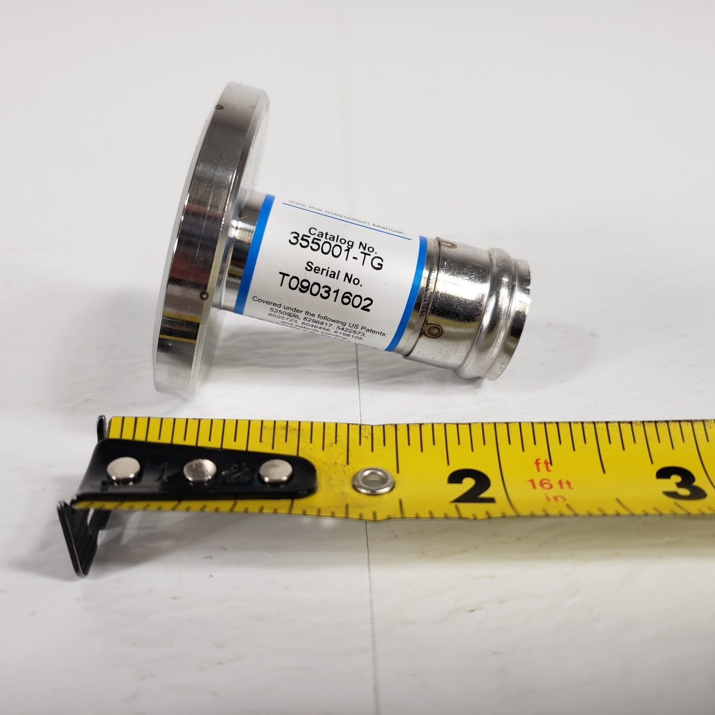 LEFT FILAMENT BAD Granville-Phillips MKS 355001-TG Micro-Ion High Vacuum Gauge