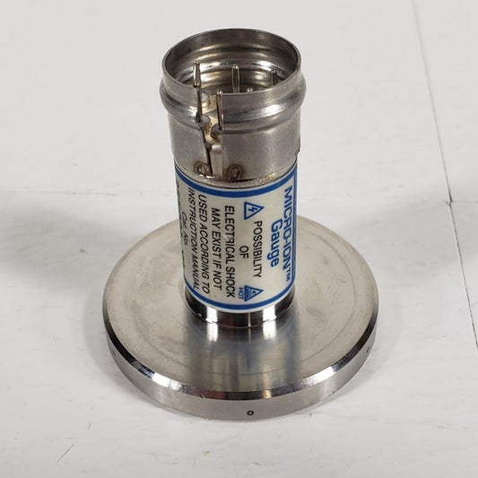 MKS Granville-Phillips 355001-YG Micro-Ion Vacuum Gauge Dual Iridium Filaments