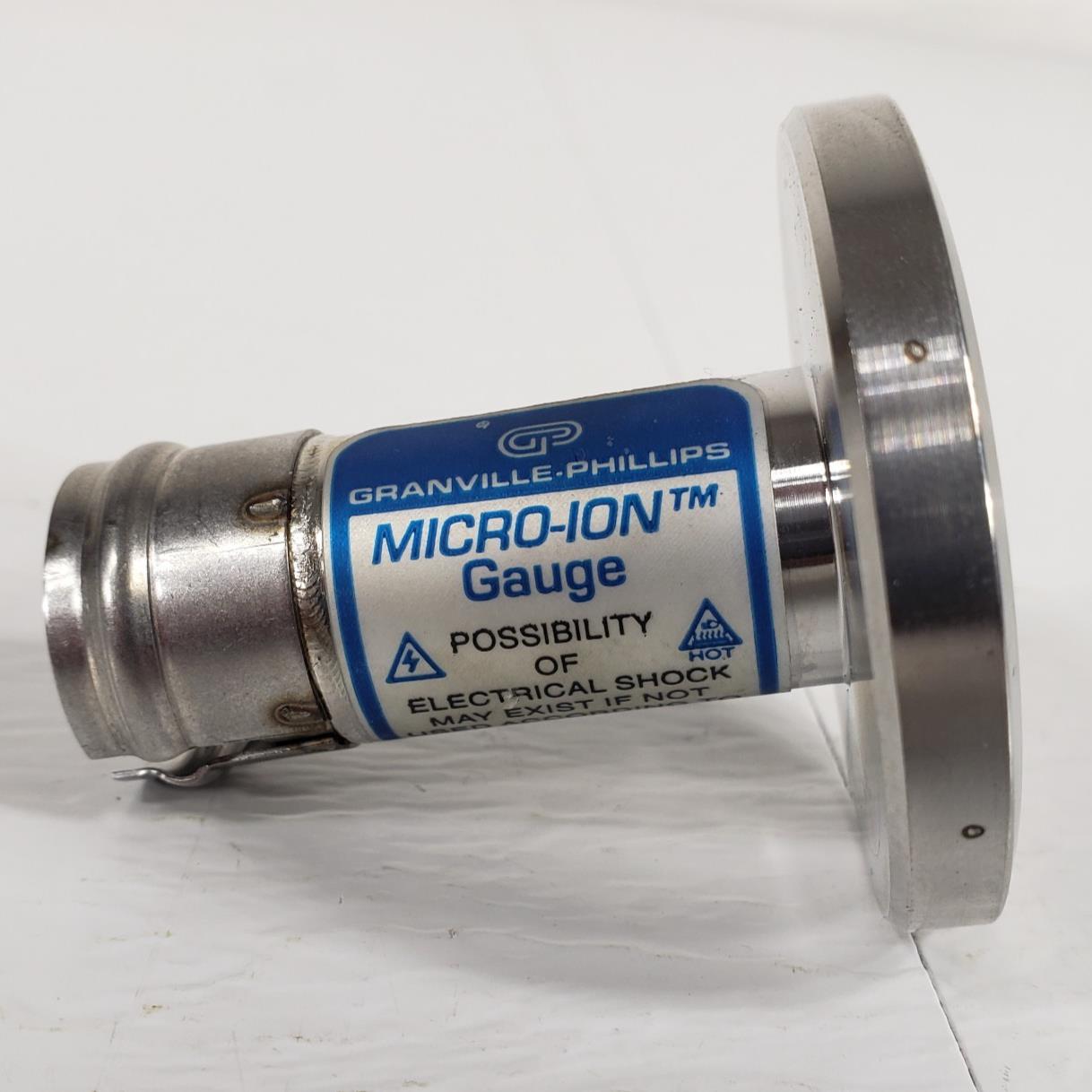 MKS Granville-Phillips 355001-YG Micro-Ion Vacuum Gauge Dual Iridium Filaments