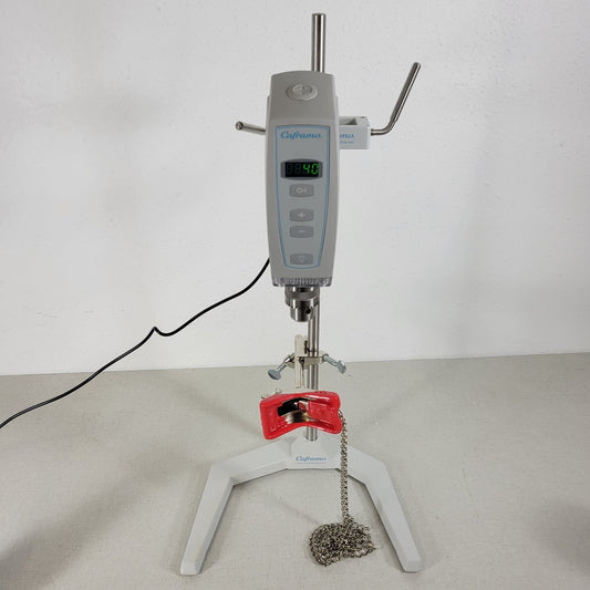 Caframo 2002 Digital Overhead Stirrer & Adjustable Mount 40-2002rpm Speed