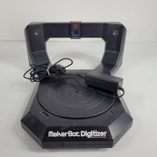 MakerBot Digitizer Desktop 3D Scanner + Power Supply 3D Printing .STL/.THING