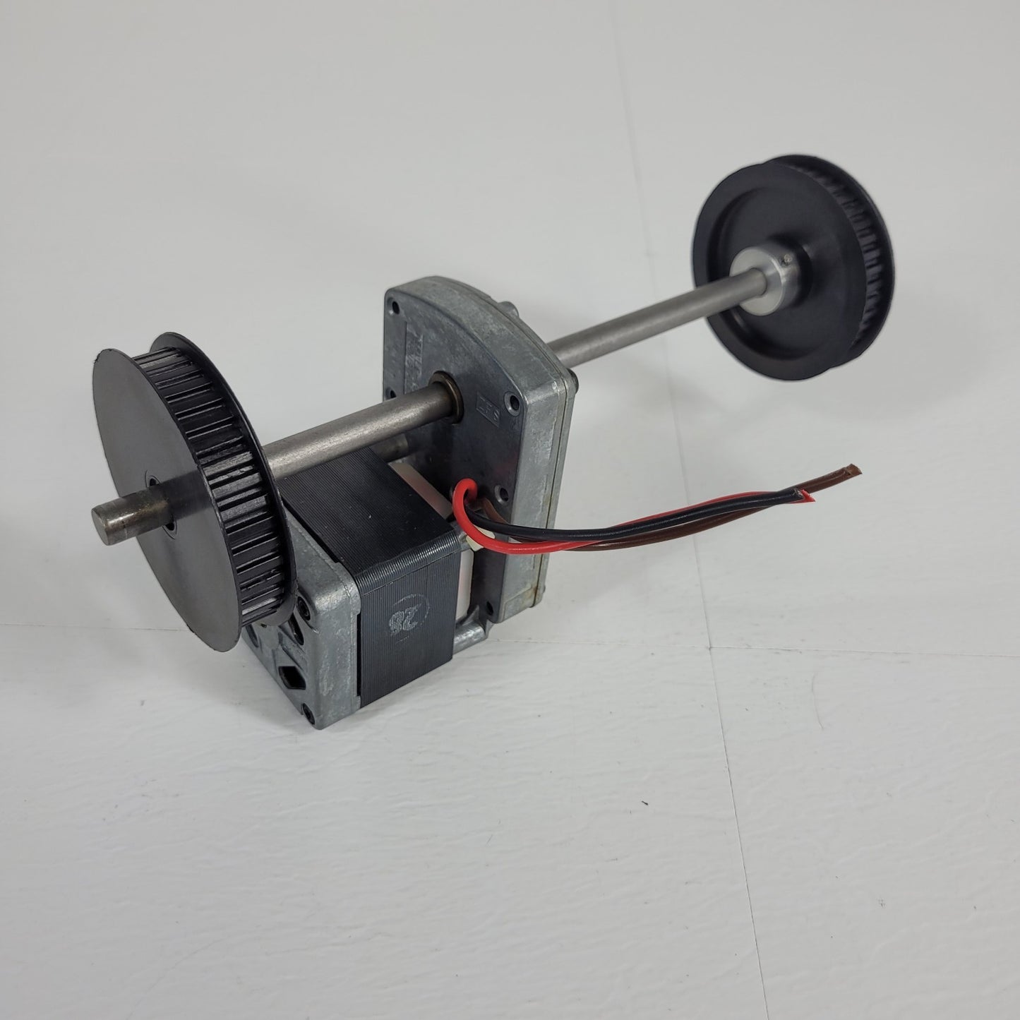 Merkle-Korff Step Up Gear Motor 3420RP-210 115V 60Hz .58A Belt Drive Shaft