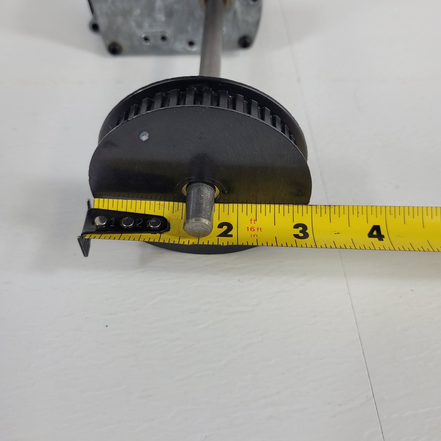 Merkle-Korff Step Up Gear Motor 3420RP-210 115V 60Hz .58A Belt Drive Shaft