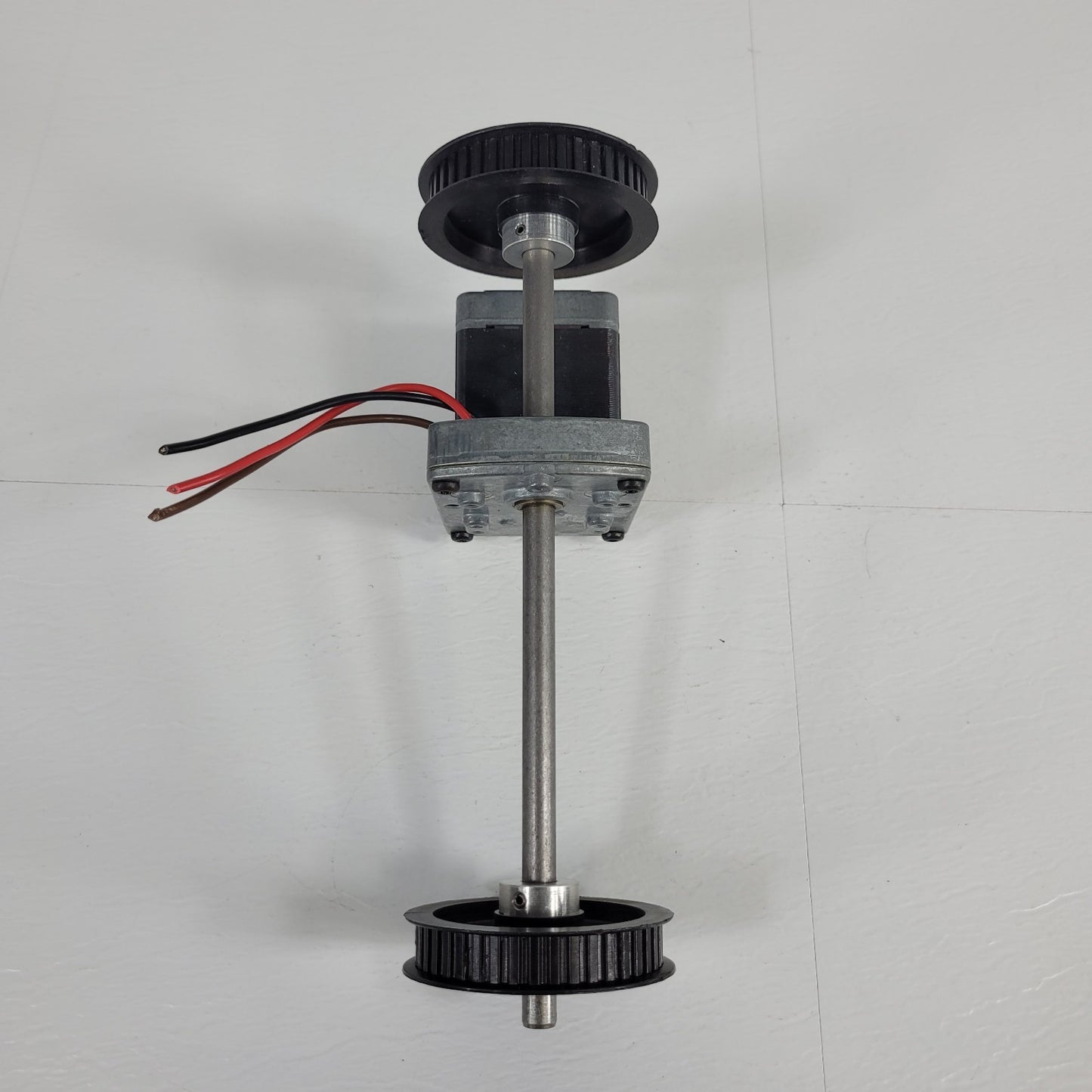 Merkle-Korff Step Up Gear Motor 3420RP-210 115V 60Hz .58A Belt Drive Shaft