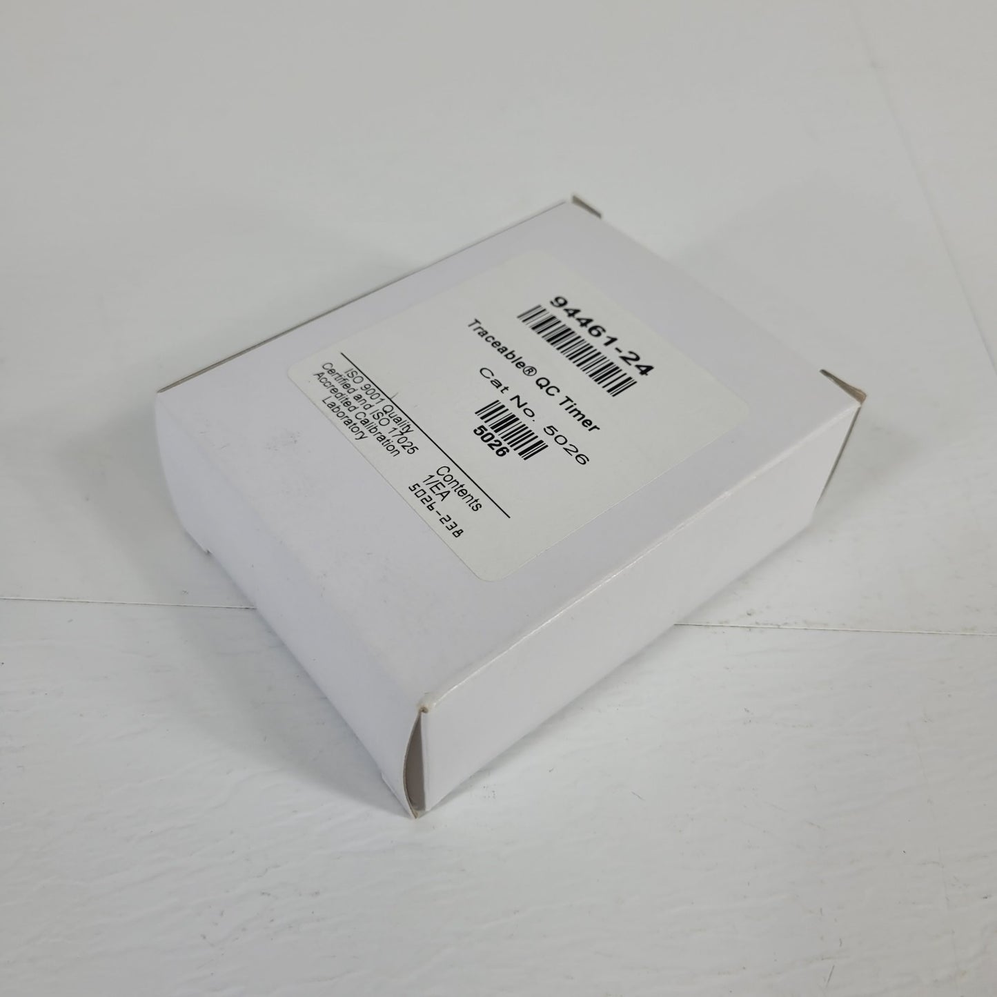 Thomas Scientific Traceable QC Stopwatch Alarm Timer 94461-24 20 Hr Max 5026