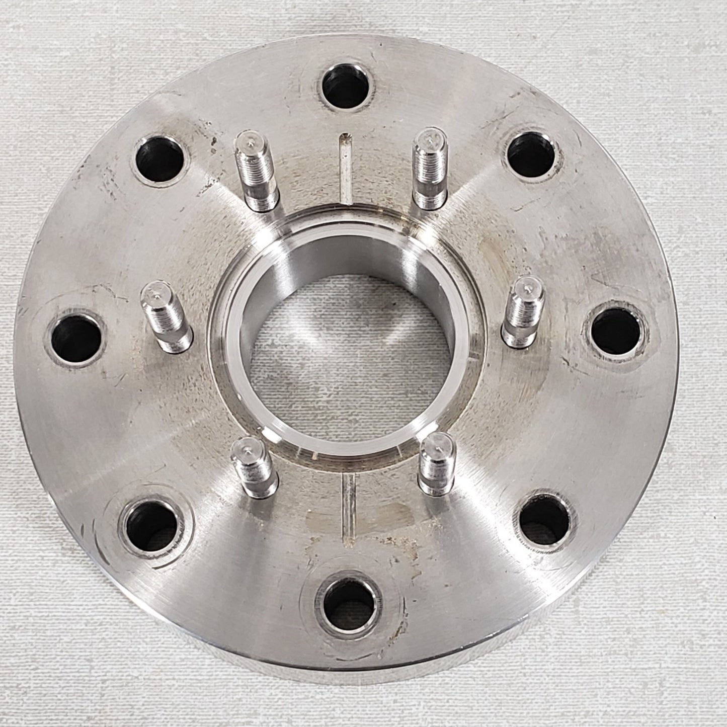 Zero-Length Adapter DN35CF 2.75 Conflat to DN63CF 4.5" CF High Vacuum SS Studs