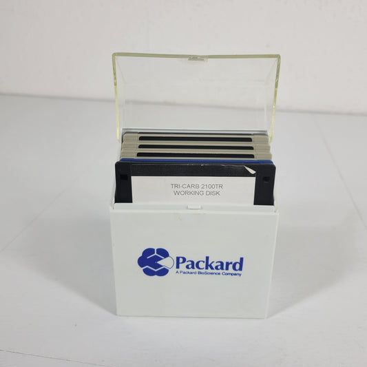 Packard Tri-Carb A 2100TR Install Software Master Disk Backup Disk Floppy Disks