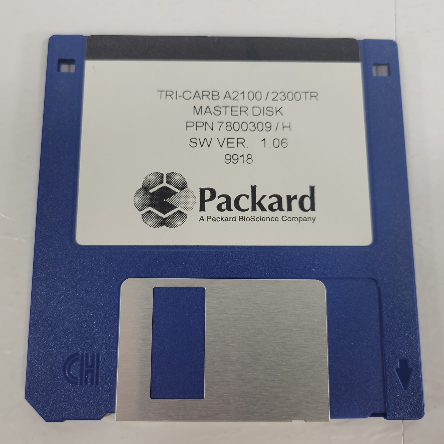Packard Tri-Carb A 2100TR Install Software Master Disk Backup Disk Floppy Disks