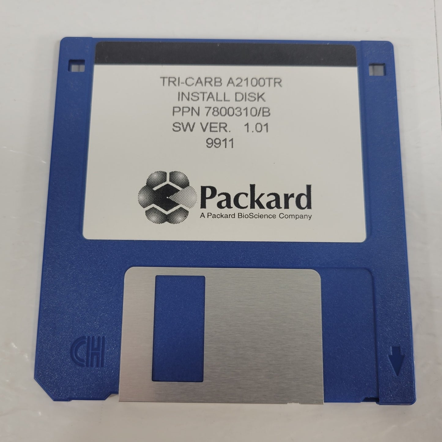 Packard Tri-Carb A 2100TR Install Software Master Disk Backup Disk Floppy Disks