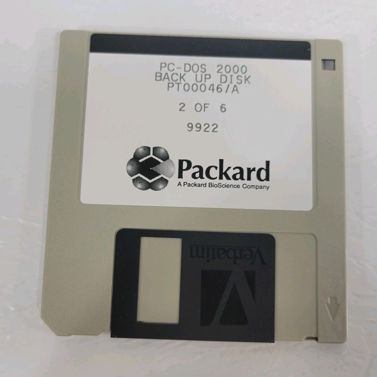 Packard Tri-Carb A 2100TR Install Software Master Disk Backup Disk Floppy Disks