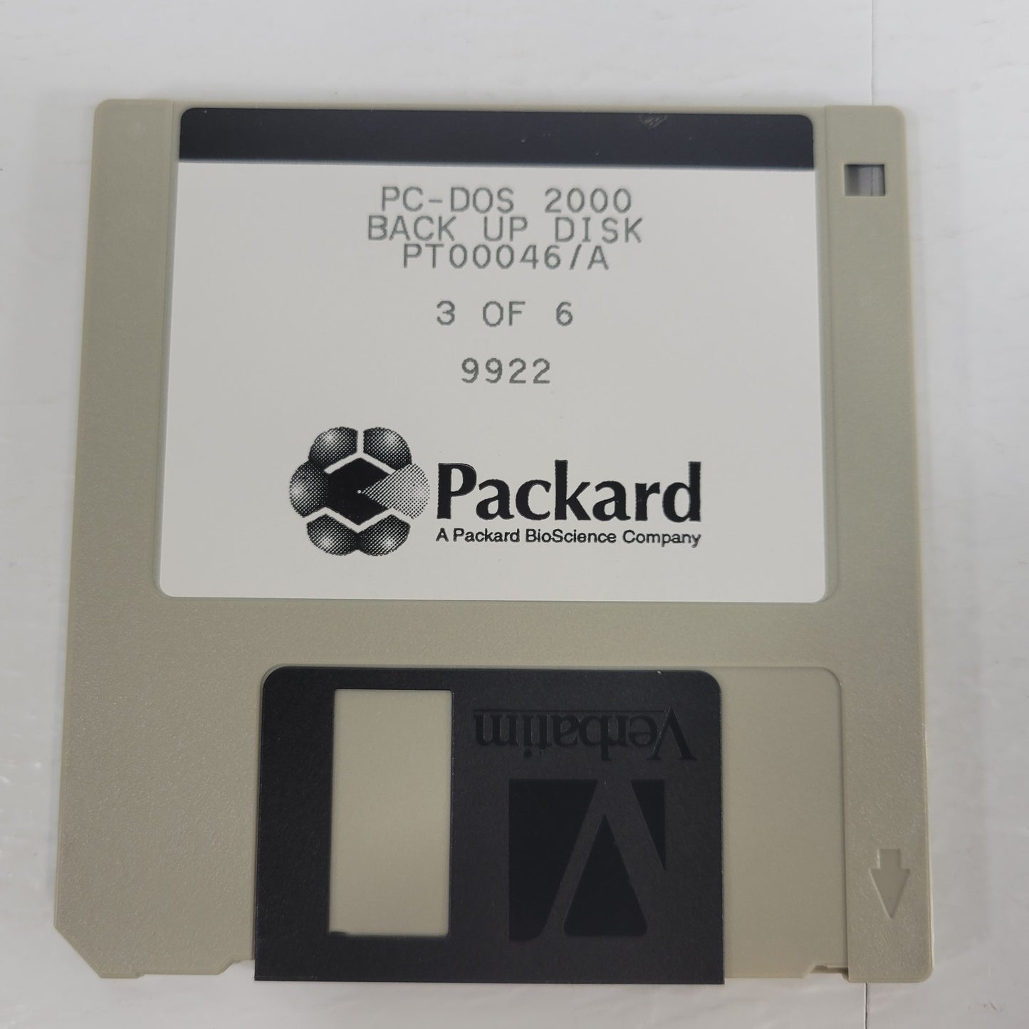 Packard Tri-Carb A 2100TR Install Software Master Disk Backup Disk Floppy Disks